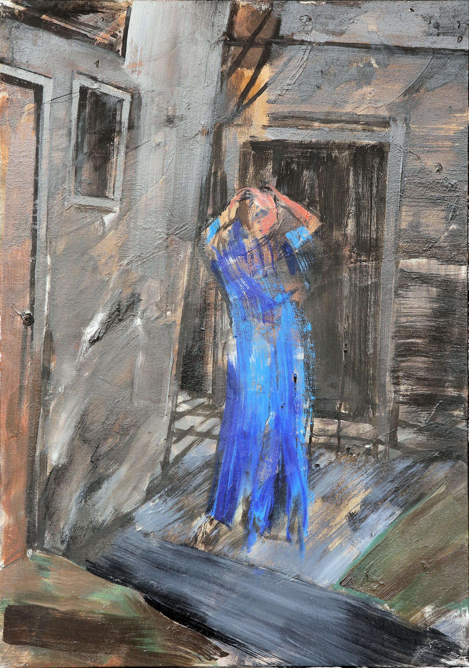 n.382 "Cogoleto III" Oil on canvas. Year:2016  50 x 70cm