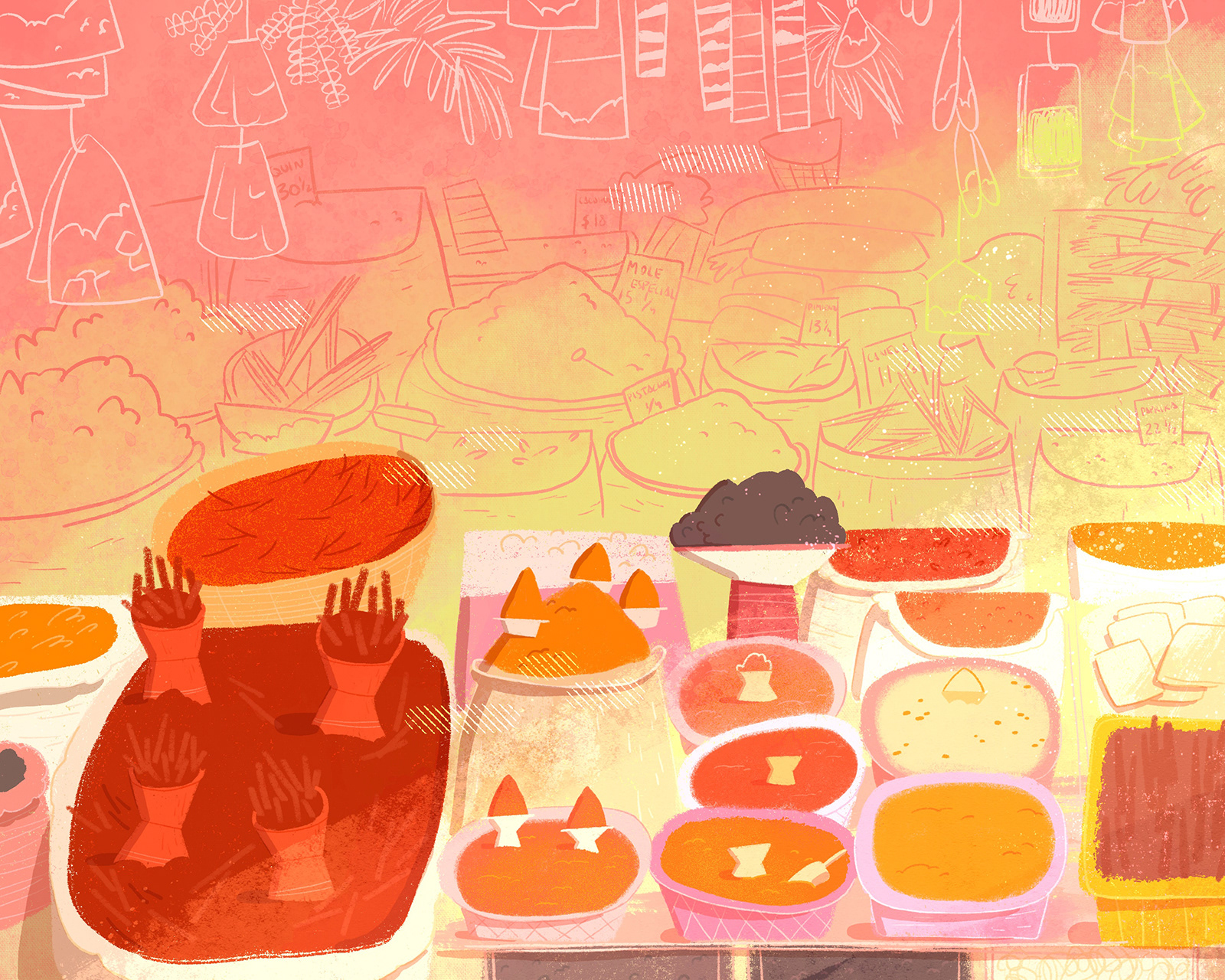 Mexican market