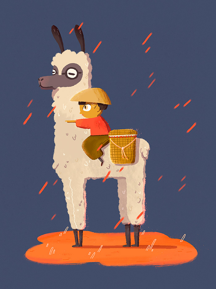 Alpaca ride