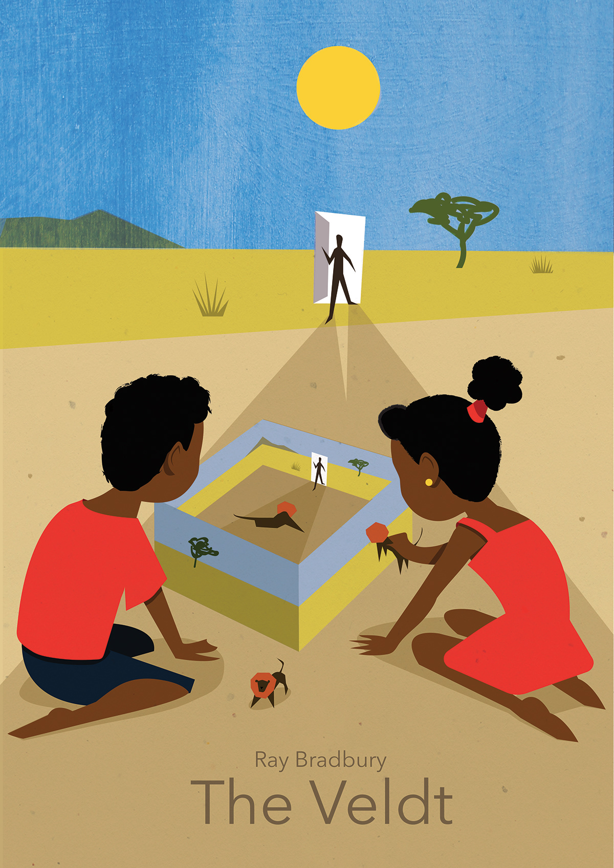 Clancy Riehm The Veldt. Book Illustration