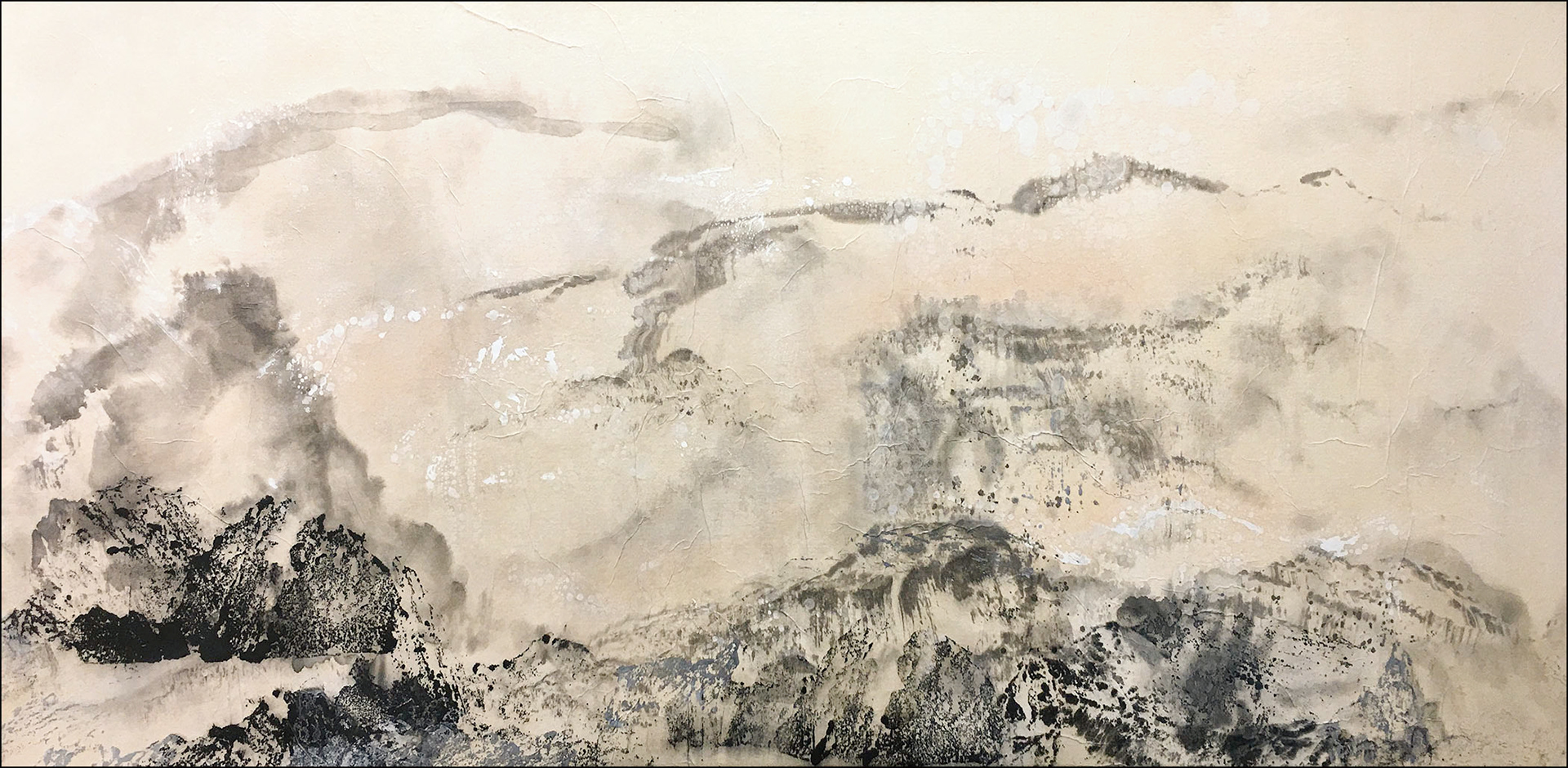 Dawn Vista IV (2019): 18 x 36 x .75 inches