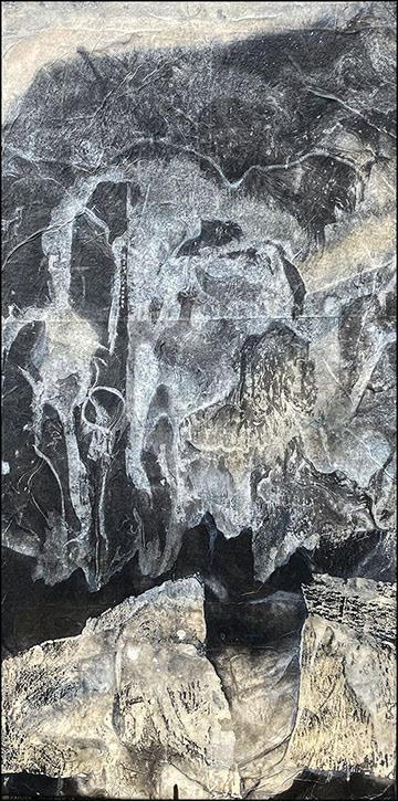 Abyss (2021): 26 x 13 x .75 inches