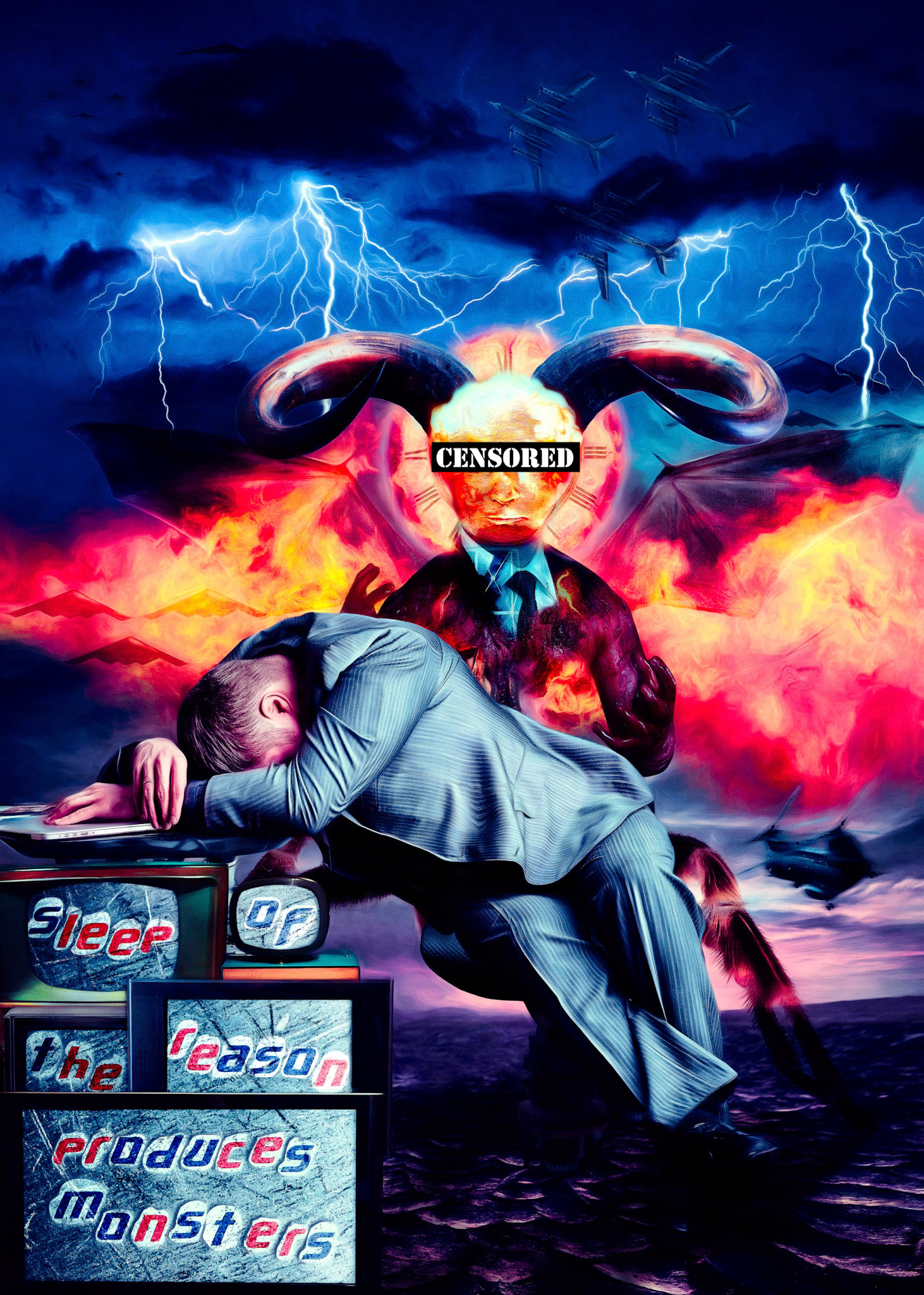 Capricho No. 43: El sueño de la razón produce monstruos (The Sleep of Reason Produces Monsters)