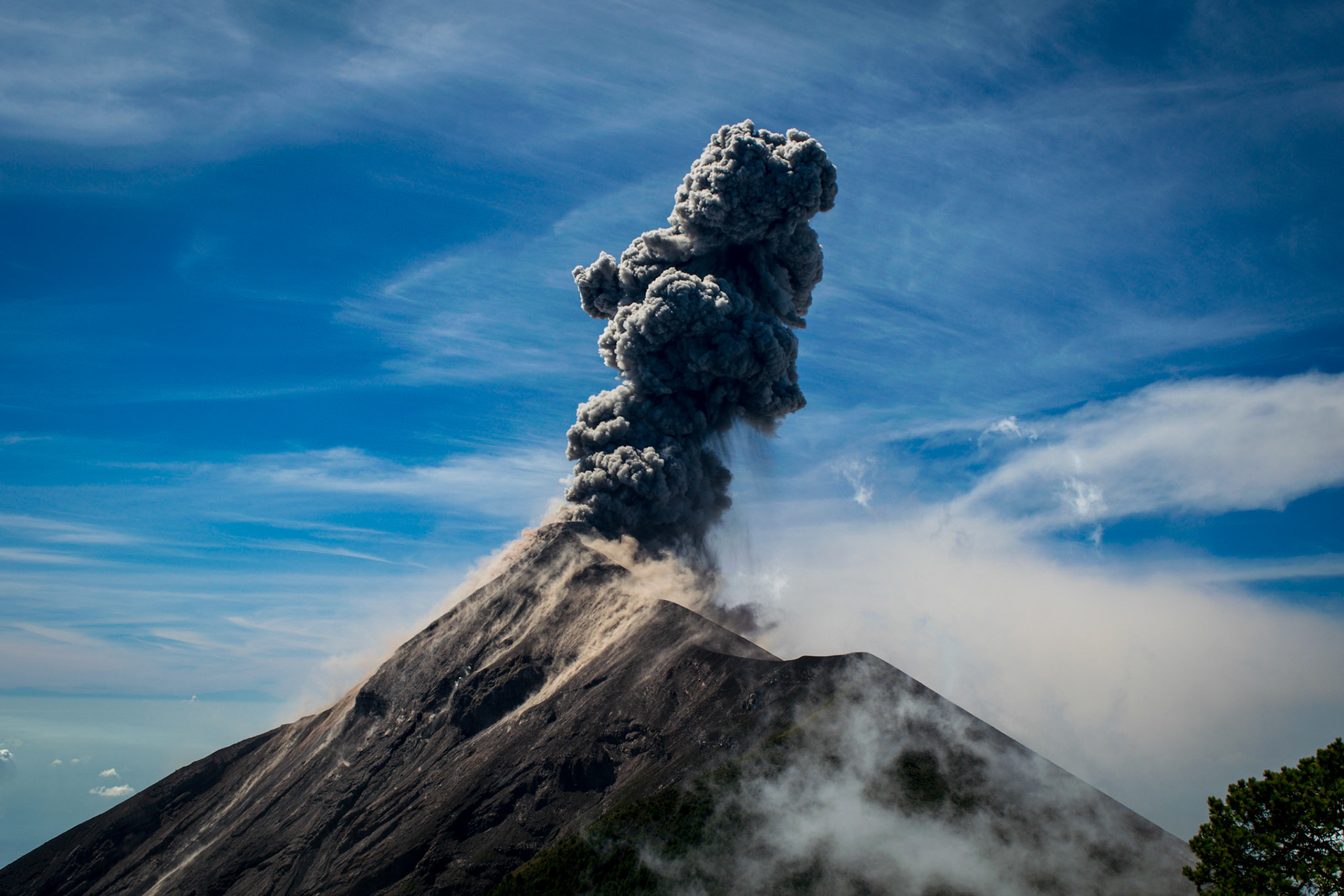 Volcan Fuego, Guatemala