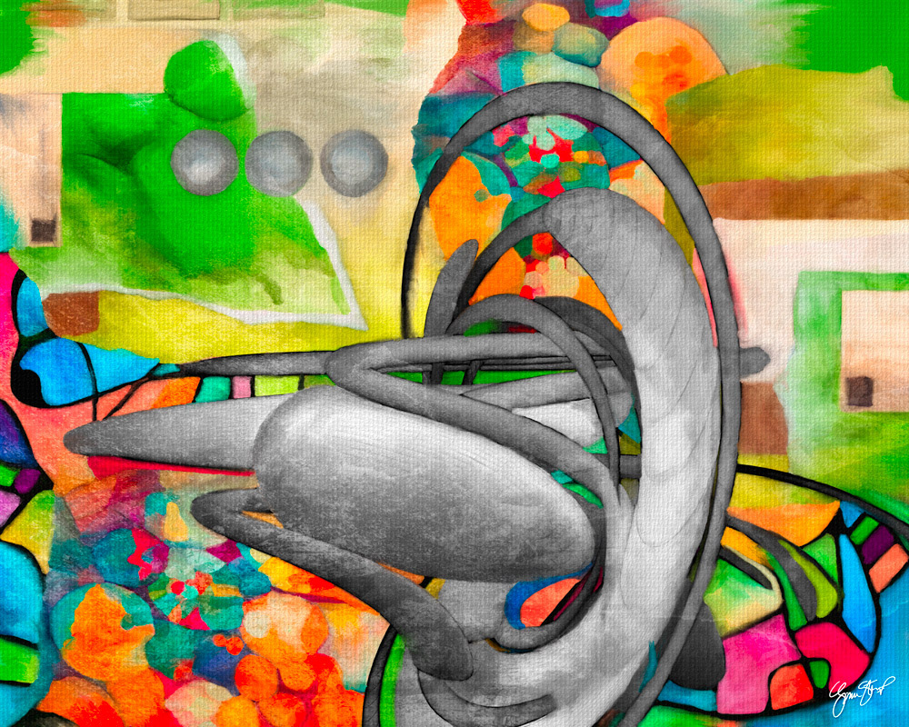 Abstract art by Gina Startup