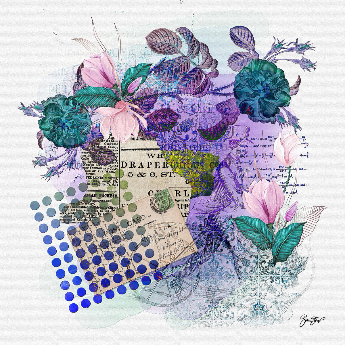 Teal & Rose by Gina Startup