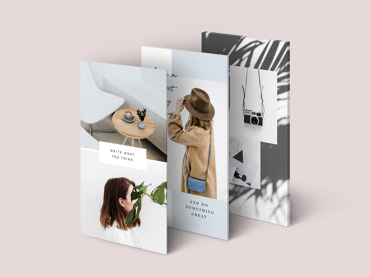Instagram Stories Templates Freebie