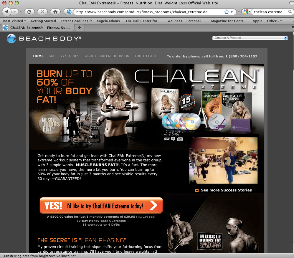 Chalean Extreme Workout Calendar EOUA Blog