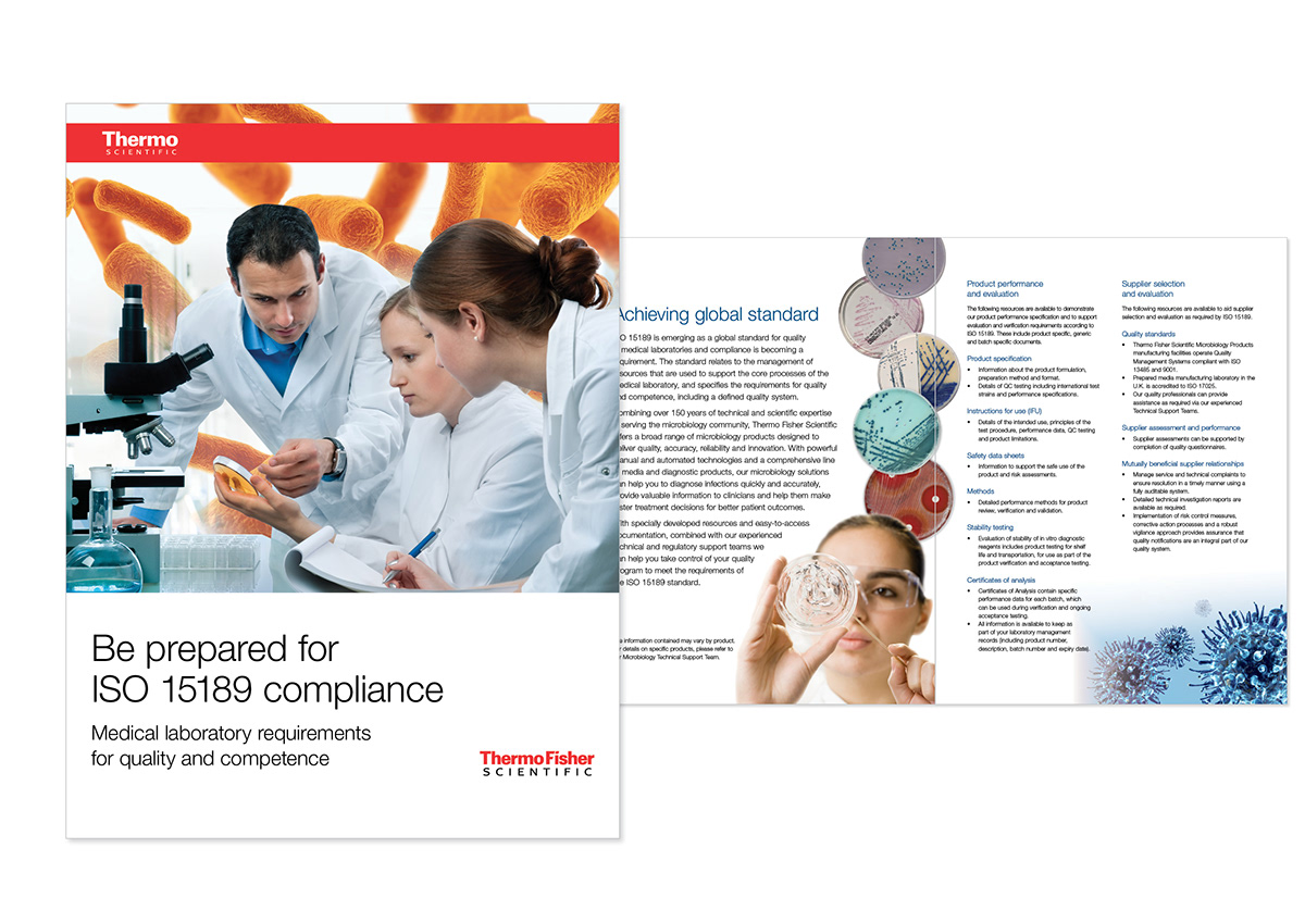 YOTE Design Thermo Fisher Scientific Catalogue Design