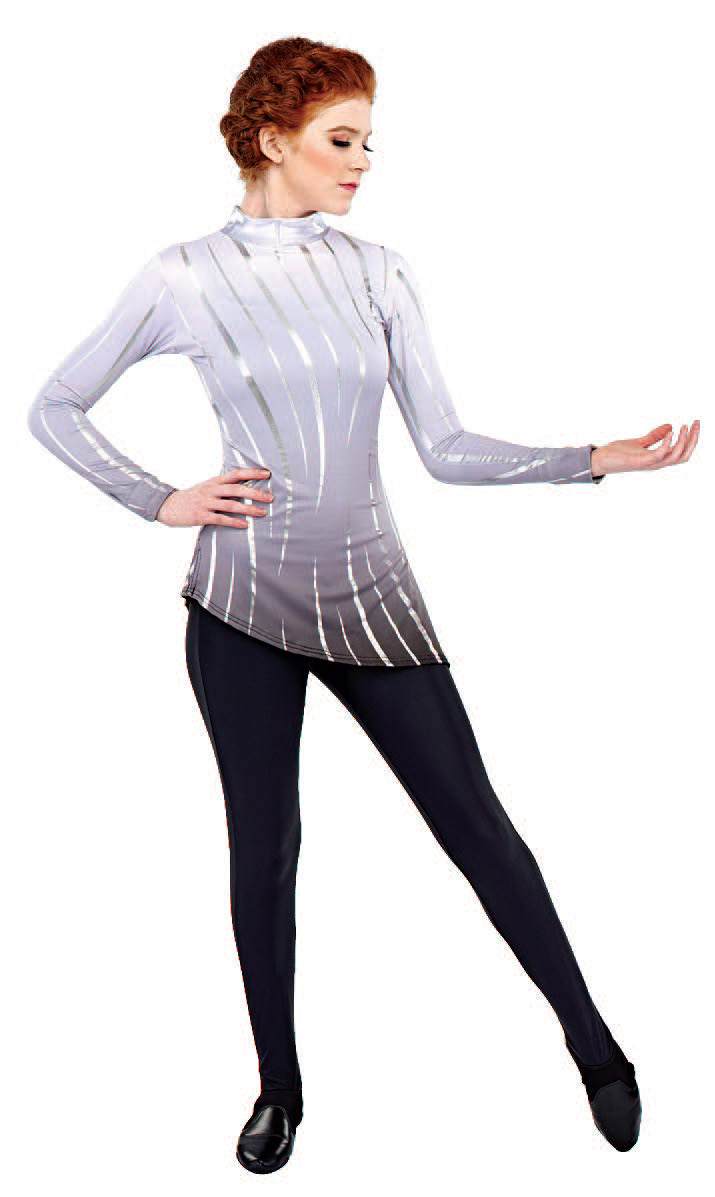 Genesis Tunic-Stripes Silver