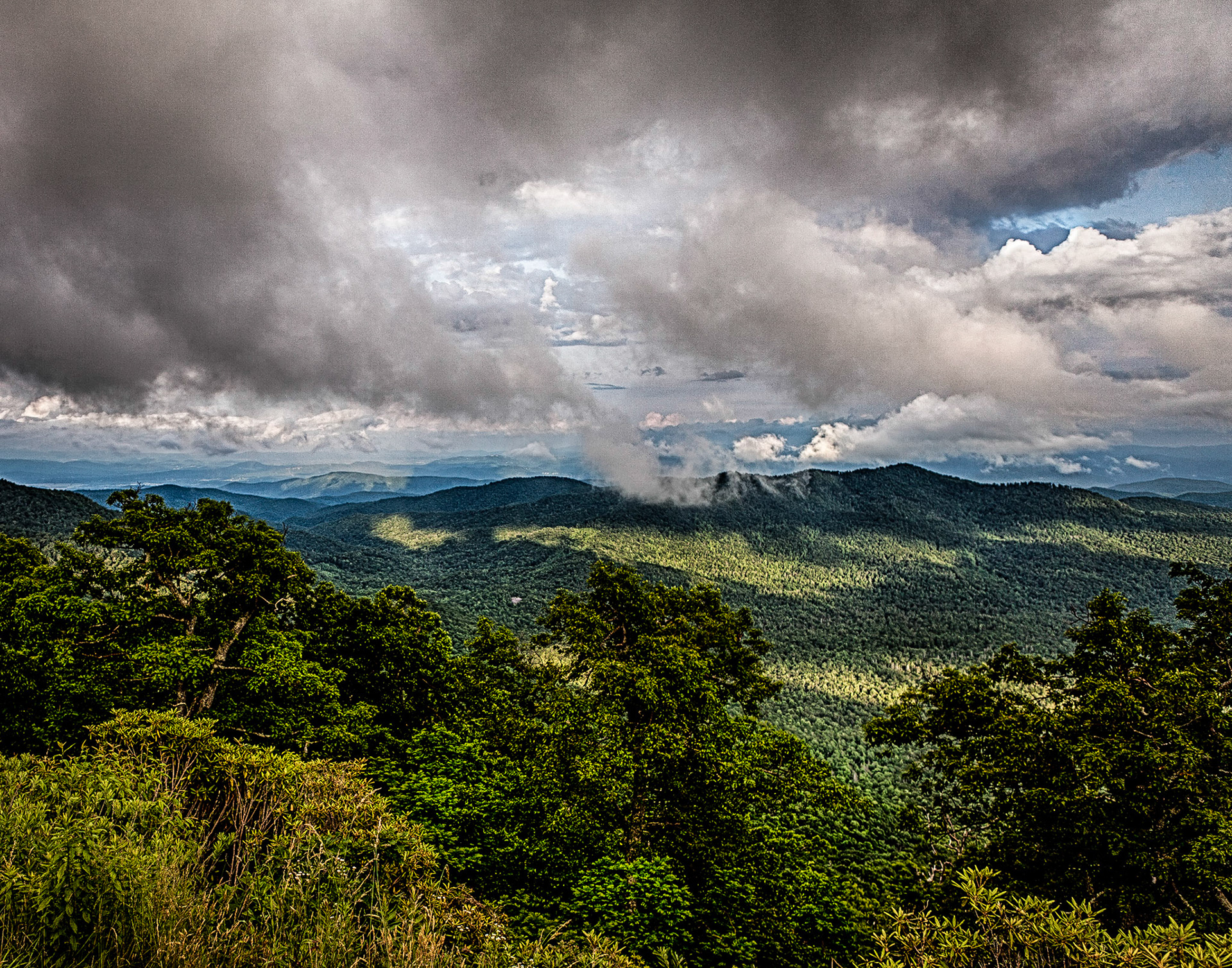 Scene from Blue Ridge Parkway