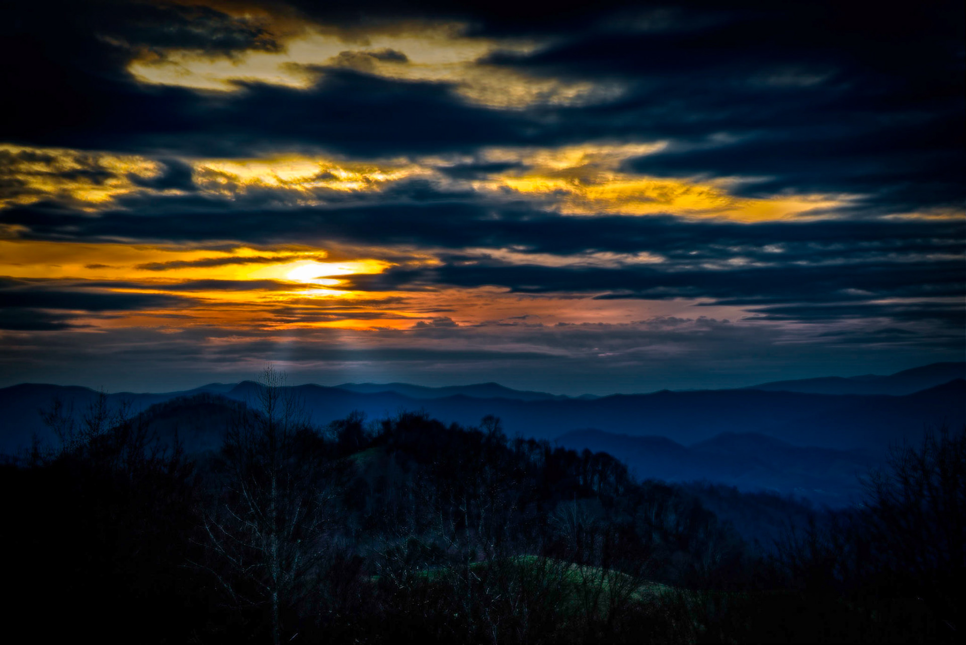 Crabtree Gap Sunset