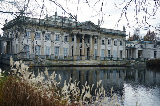 Łazienki Palace in Warsaw, Poland