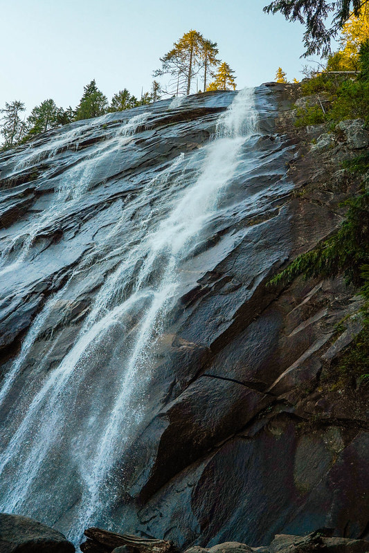 Bridal Veil Falls in Index, WA