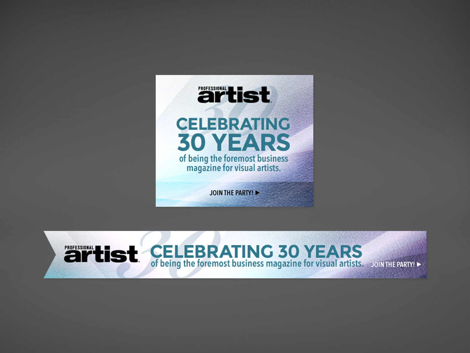 PROFESSIONAL ARTIST 30-YEAR PROMOS