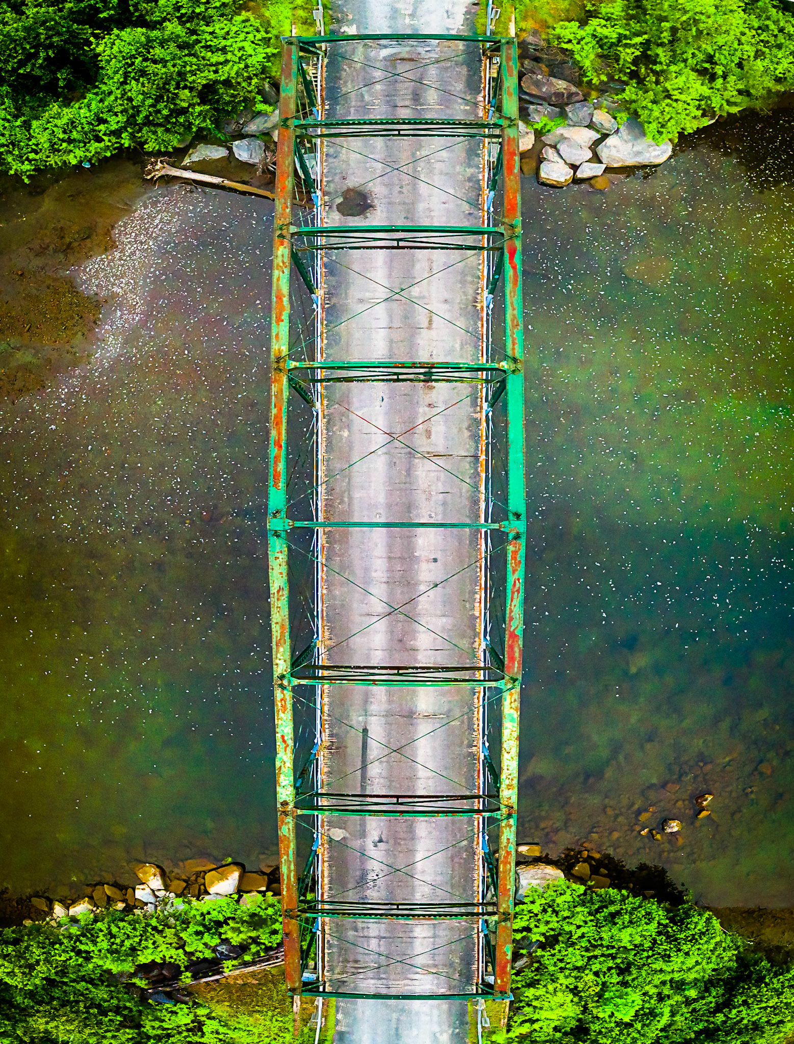 Pont à Prime, Edmundston, NB