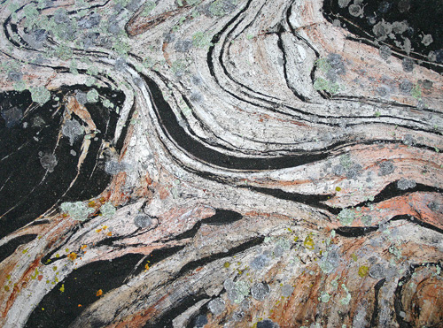 Precambrian Folds, 2006 - SOLD